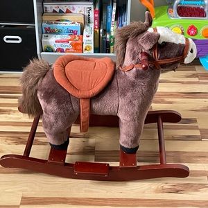 Wooden Rocking Horse